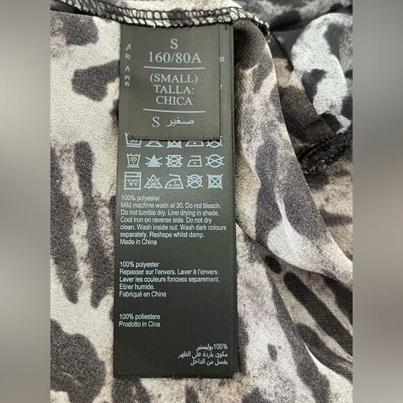 New  ~ ALL SAINTS ~ Penny Ambient Crossover Top Small BEAUTIFUL~ - Picture 8 of 9